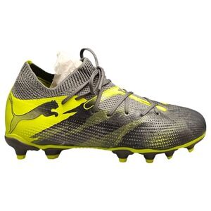 PUMA Future 7 Match Rush FG AG Jr Soccer Cleats Kids US 3 Gray Green 107844-01‎